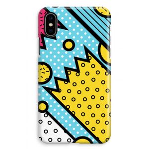 Pop Art #1: iPhone XS Max Volledig Geprint Hoesje