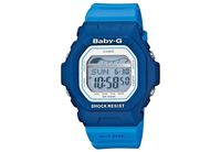 Horlogeband Casio BLX-5600-2 / 10439755 Kunststof/Plastic Blauw 14mm