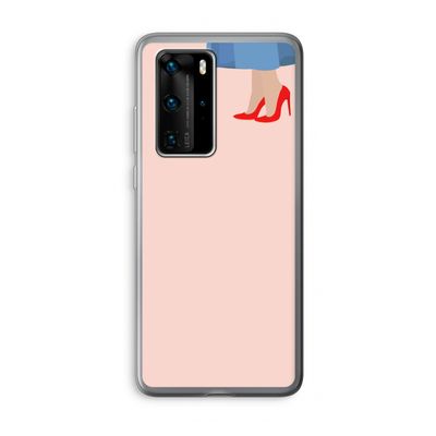 High heels: Huawei P40 Pro Transparant Hoesje