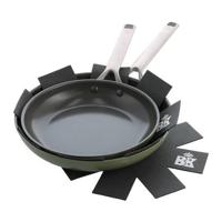 BK Sublime Koekenpannenset Ø 24 cm + Ø 28 cm - Olijfgroen