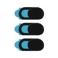 Xccess Selfie Camera Privacy Cover for Mobile Black (3-pack)