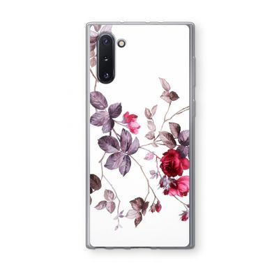 Mooie bloemen: Samsung Galaxy Note 10 Transparant Hoesje