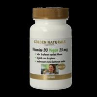 Golden Naturals Vitamine D3 25mcg vegan 120 Capsules