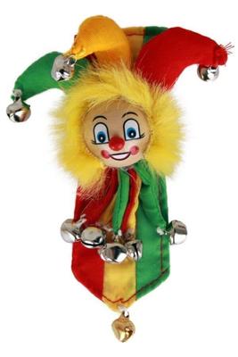 Broche met clown