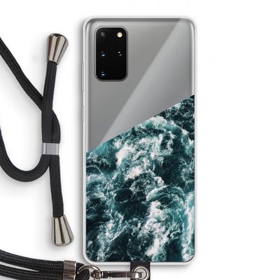 Zee golf: Samsung Galaxy S20 Plus Transparant Hoesje met koord