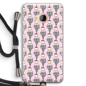 Boompje: HTC U Play Transparant Hoesje met koord