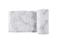 HappyBear Hydrofiele doek - blue giraffe