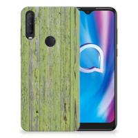 Alcatel 1S (2020) | Bumper Hoesje | Green Wood