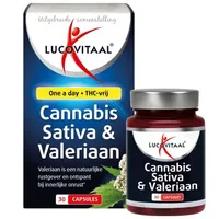 Lucovitaal Cannabis Sativa & Valeriaan - 30 capsules