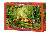 His Majesty the Tiger Puzzel 500 Stukjes - thumbnail