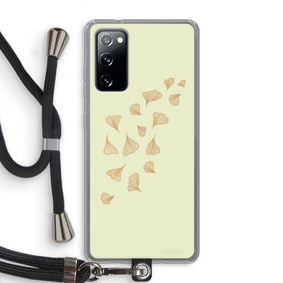 Falling Leaves: Samsung Galaxy S20 FE / S20 FE 5G Transparant Hoesje met koord