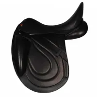 Rossner zadel Toronto Dressuur zwart maat:17