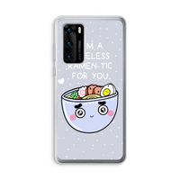 I'm A Hopeless Ramen-Tic For You: Huawei P40 Transparant Hoesje