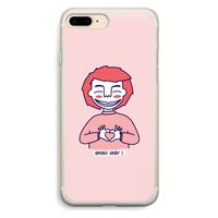 Hartje: iPhone 7 Plus Transparant Hoesje