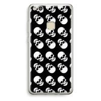 Musketon Skulls: Huawei Ascend P10 Lite Transparant Hoesje