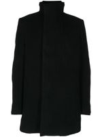 Boris Bidjan Saberi veste en laine à simple boutonnage - Noir