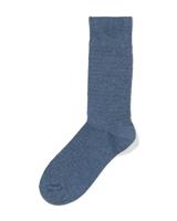 HEMA Herensokken Structuur Middenblauw (middenblauw)