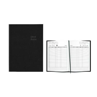 Boek met reserveringen Ingraf Zwart 22 x 31 cm 2026