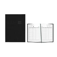 Boek met reserveringen Ingraf Zwart 22 x 31 cm 2026