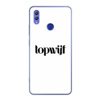 Topwijf Wit: Honor Note 10 Transparant Hoesje