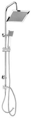 Cornat Douchegarnituur Carballo Hoekig Ch - SA330103