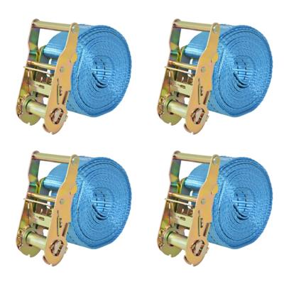 Spanbanden 2 ton 6mx38mm blauw 4 st