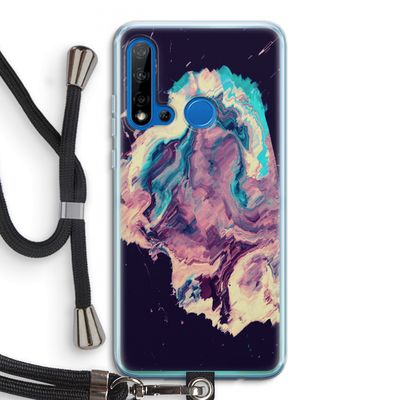 Cosmic Silence: Huawei P20 Lite (2019) Transparant Hoesje met koord
