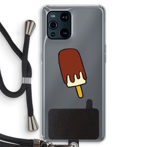 Frisco: Oppo Find X3 Transparant Hoesje met koord