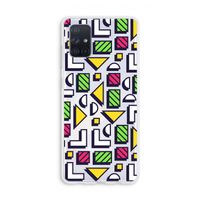 8-bit N°4: Galaxy A71 Transparant Hoesje