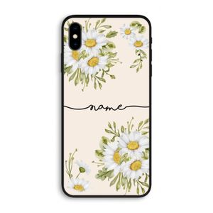 Daisies: iPhone XS Max Biologisch afbreekbaar hoesje