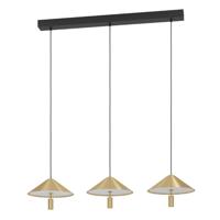 Stars of Light 3-lichts hanglampParaguay goud - 390272