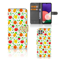 Samsung Galaxy A22 5G Book Cover Fruits