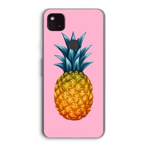 Grote ananas: Google Pixel 4a 5G Transparant Hoesje