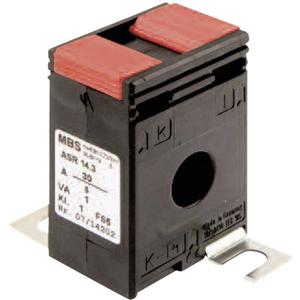 MBS ASR 14.3 75/5A 1,5VA Kl.1 Primaire stroom: 75 A Secundaire stroom: 5 A Doorvoer (Ø): 14 mm Schroefbevestiging 1 stuk(s)