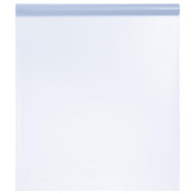 VidaXL Raamfolie statisch mat transparant grijs 60 x 1000 cm pvc