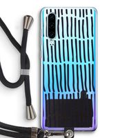 Moroccan stripes: Huawei P30 Transparant Hoesje met koord