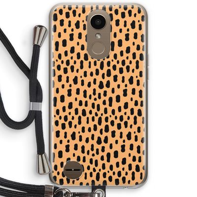 Panter: LG K10 (2017) Transparant Hoesje met koord