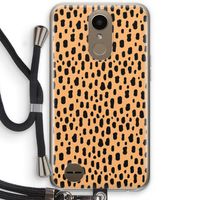Panter: LG K10 (2017) Transparant Hoesje met koord