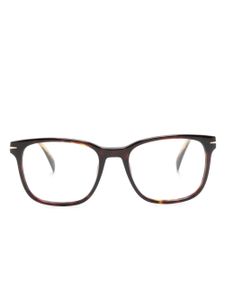 Eyewear by David Beckham lunettes de vue DB 1083 à monture carrée - Marron