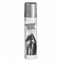 Bodypaint spray - Zilver - lichaam- en haarspray - Verf/schmink voor lichaam en haar