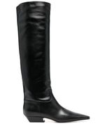 KHAITE bottes The Marfa en cuir - Noir