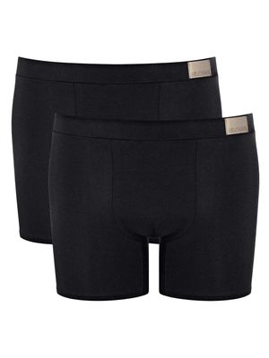 Sloggi - 2p Short - Go Natural - zwart, Maat:L