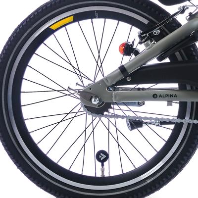 Alpina achterwiel 20 hlqc trial zwart zw spk