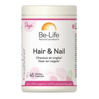 Be-Life Hair & Nail Voedingssupplement Haar en Nagels 45 Capsules - thumbnail