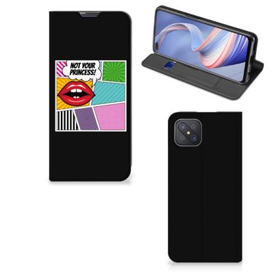 OPPO Reno4 Z 5G Hippe | Standcase | Popart Princess OPPO Reno4 Z 5G Hippe | Standcase | Popart Princess