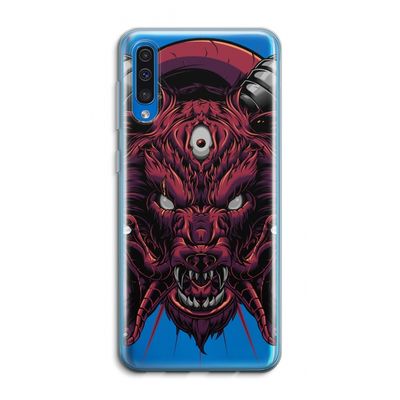 Hell Hound and Serpents: Samsung Galaxy A50 Transparant Hoesje