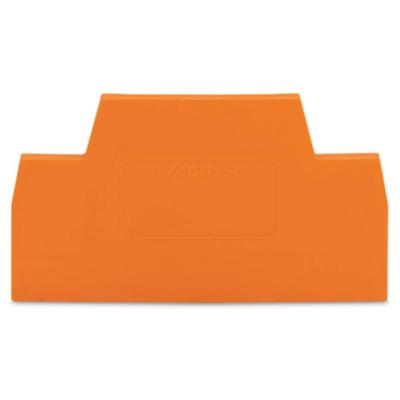 WAGO 280-341 Afsluit- en scheidingsplaat Oranje 100 stuk(s)