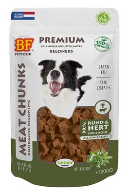 Bf Petfood Biofood meat chunks rund en hert