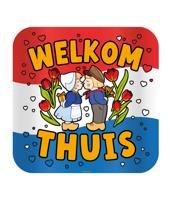 Huldeschild Welkom Thuis Cartoon Nederland
