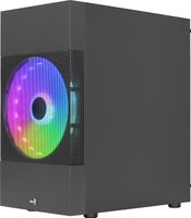 AeroCool Atomic Lite Mini-tower PC-behuizing Zwart - thumbnail